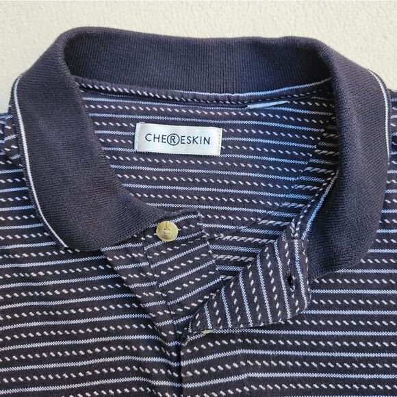 Chereskin Navy Striped Men's Polo Shirt - Picture 5 of 6